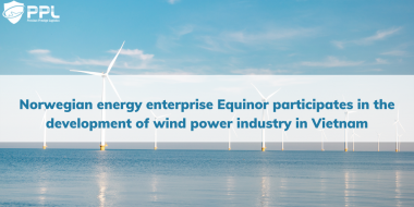 Norwegian energy enterprise Equinor participates in the development of wind power industry in Vietnam
